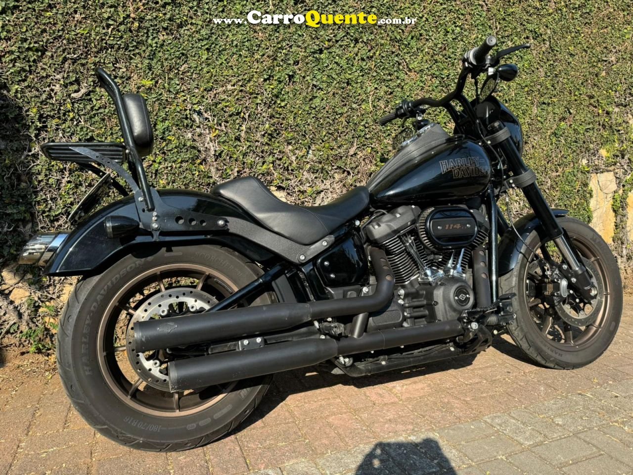 HARLEY-DAVIDSON   LOW RIDER FXLRS   PRETO 2020 1868 GASOLINA - Loja