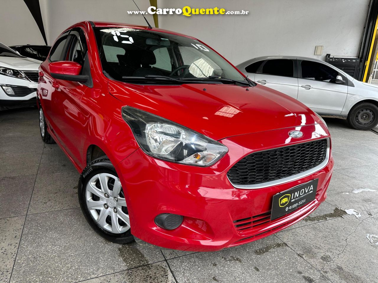 FORD   KA 1.0 SESE PLUS TIVCT FLEX 5P   VERMELHO 2015 1.0 FLEX - Loja