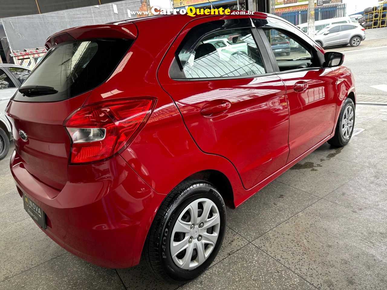 FORD   KA 1.0 SESE PLUS TIVCT FLEX 5P   VERMELHO 2015 1.0 FLEX - Loja