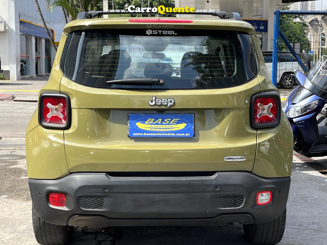 JEEP   RENEGADE LONGITUDE 1.8 4X2 FLEX 16V AUT.   VERDE 2016 1.8 FLEX - Loja