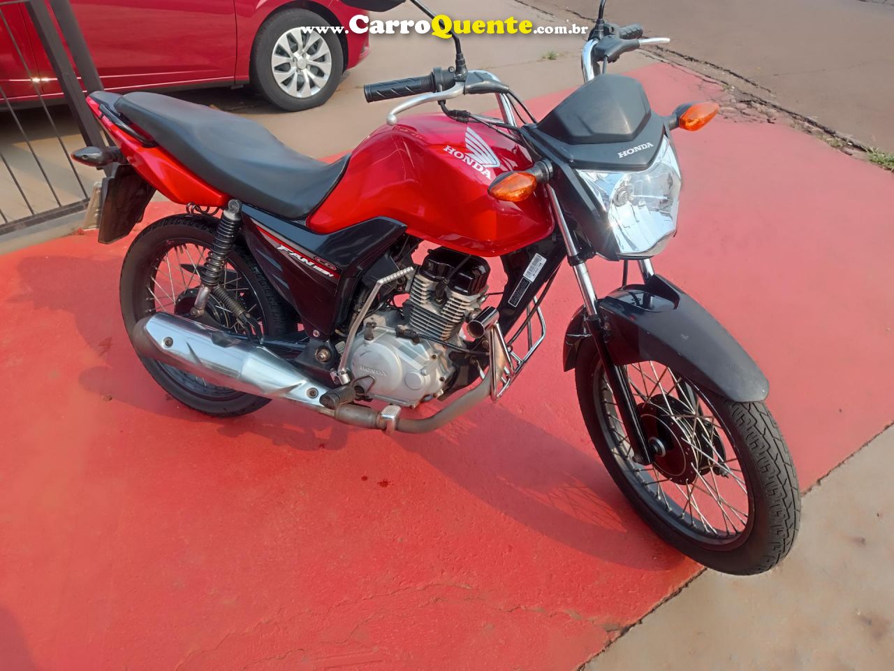 HONDA   CG 125 FAN  FAN KS  125 I FAN   VERMELHO 2017 125 GASOLINA - Loja