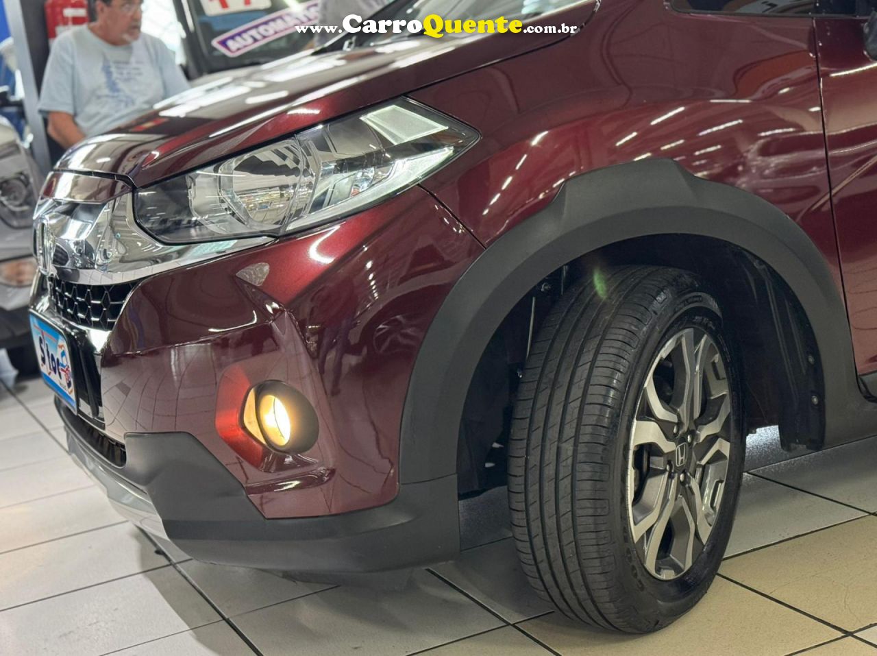 HONDA   WR-V EX 1.5 FLEXONE 16V 5P AUT.   VERMELHO 2018 1.5 FLEX - Loja