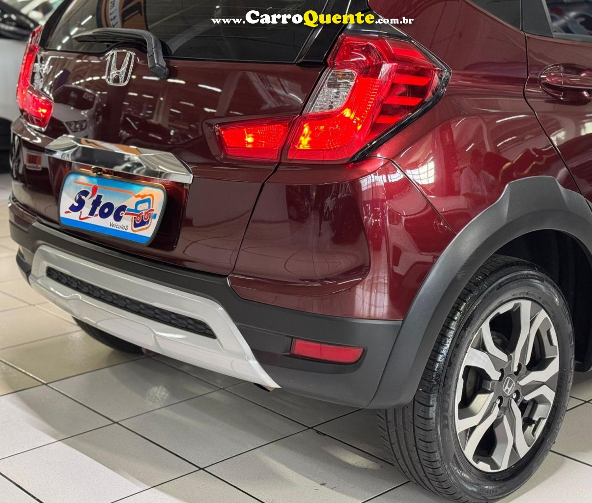 HONDA   WR-V EX 1.5 FLEXONE 16V 5P AUT.   VERMELHO 2018 1.5 FLEX - Loja