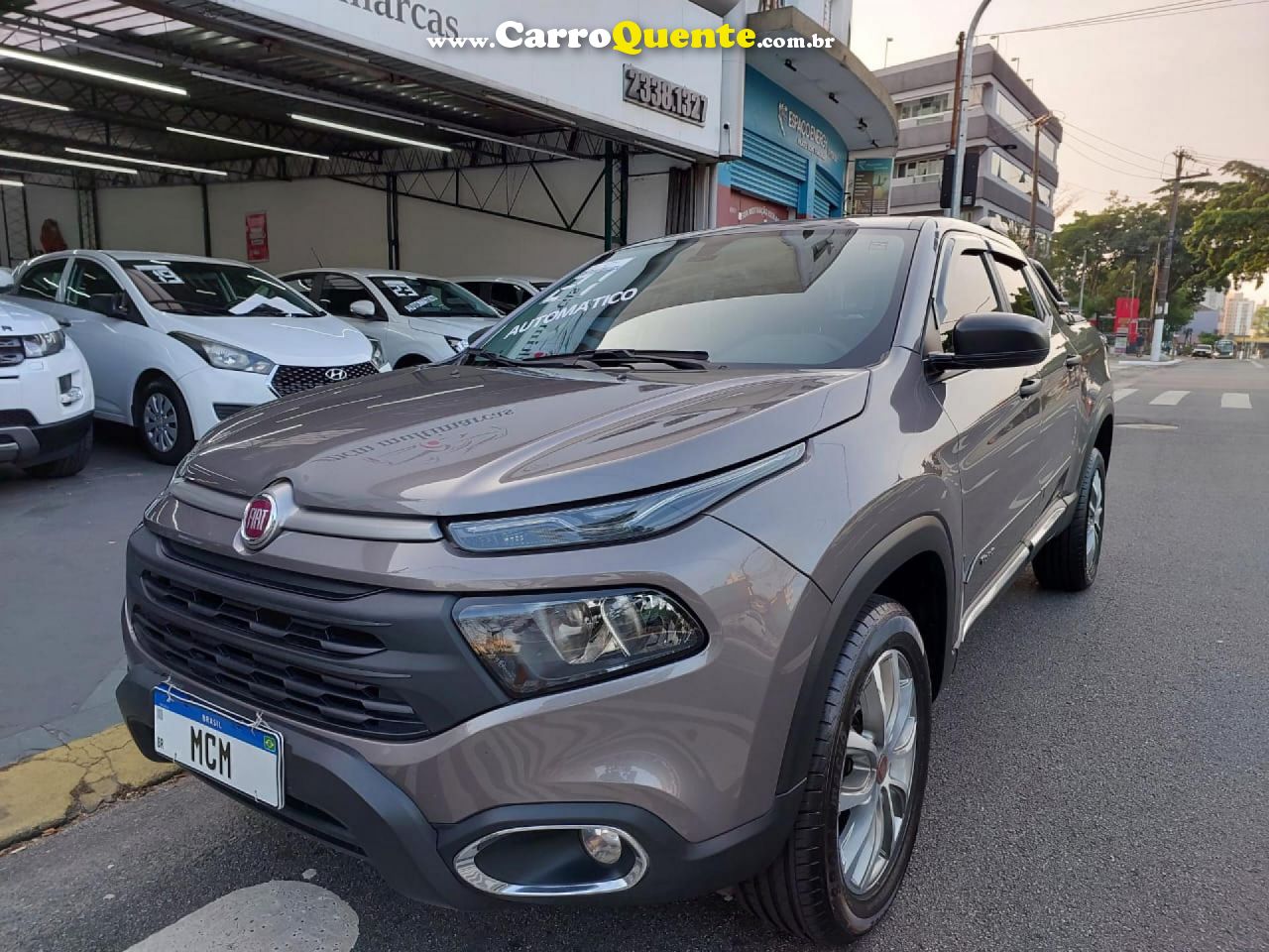 FIAT   TORO ENDURANCE 1.8 16V FLEX AUT.   CINZA 2021 1.8 FLEX - Loja