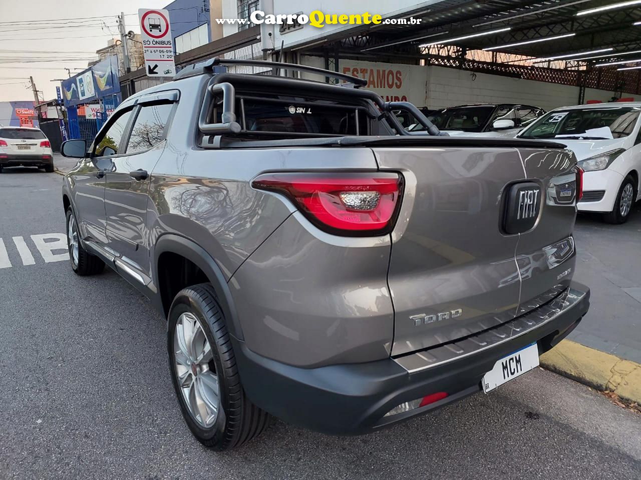 FIAT   TORO ENDURANCE 1.8 16V FLEX AUT.   CINZA 2021 1.8 FLEX - Loja