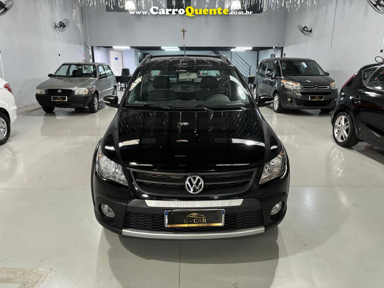 VOLKSWAGEN   SAVEIRO CROSS 1.6 MI TOTAL FLEX 8V CE   PRETO 2011 1.6 FLEX - Loja