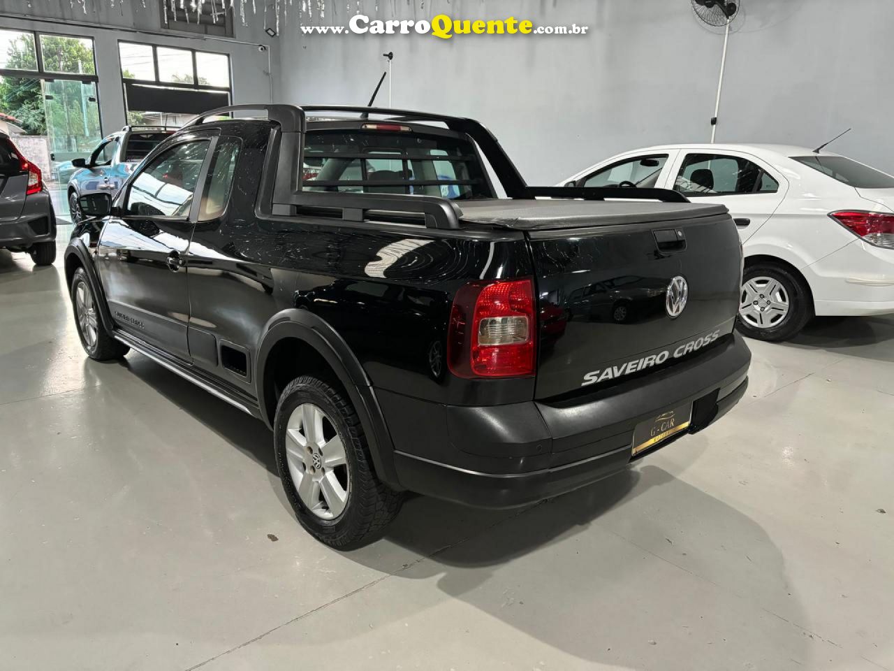 VOLKSWAGEN   SAVEIRO CROSS 1.6 MI TOTAL FLEX 8V CE   PRETO 2011 1.6 FLEX - Loja