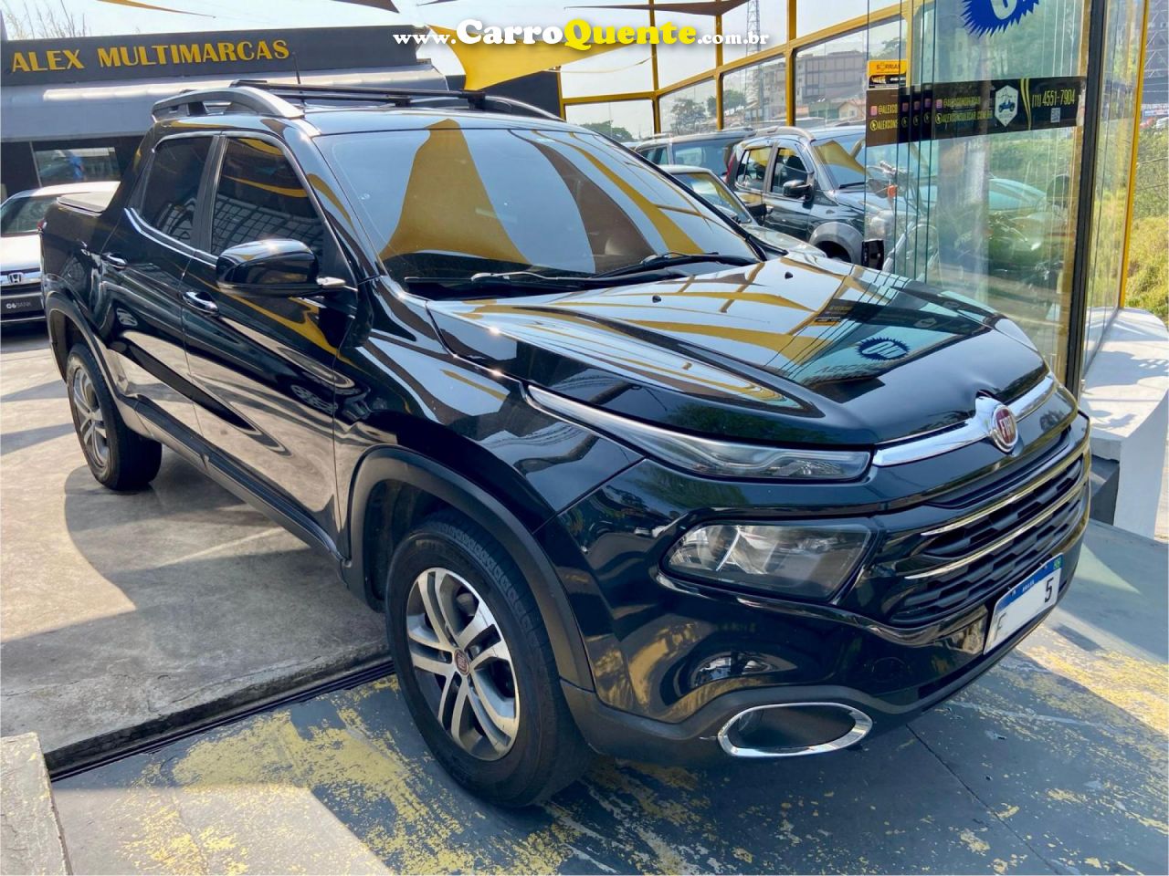 FIAT   TORO FREEDOM 2.4 16V FLEX AUT.   PRETO 2017 2.4 FLEX - Loja