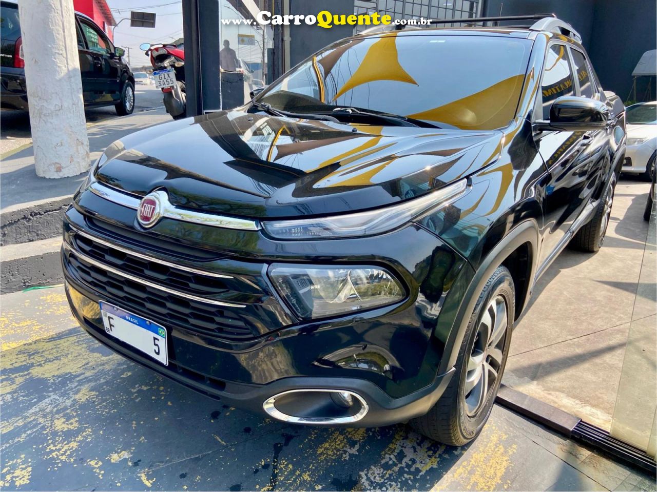 FIAT   TORO FREEDOM 2.4 16V FLEX AUT.   PRETO 2017 2.4 FLEX - Loja