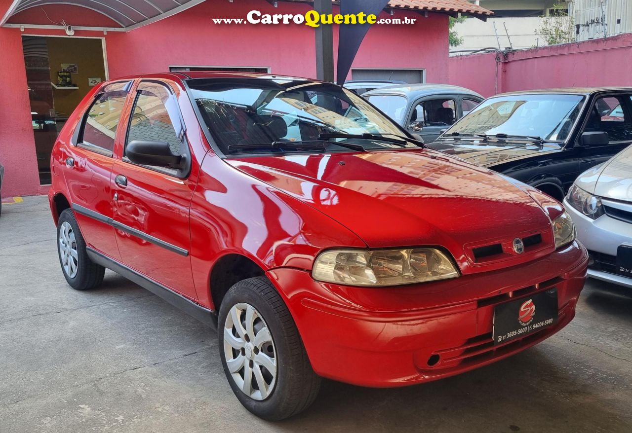 FIAT   FIAT PALIO 1.0 FIRE   VERMELHO 2004 1.0 GASOLINA - Loja