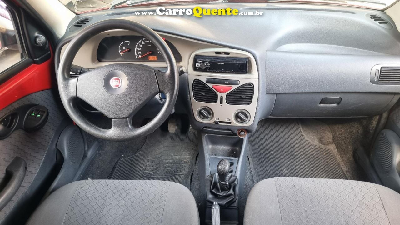 FIAT   FIAT PALIO 1.0 FIRE   VERMELHO 2004 1.0 GASOLINA - Loja