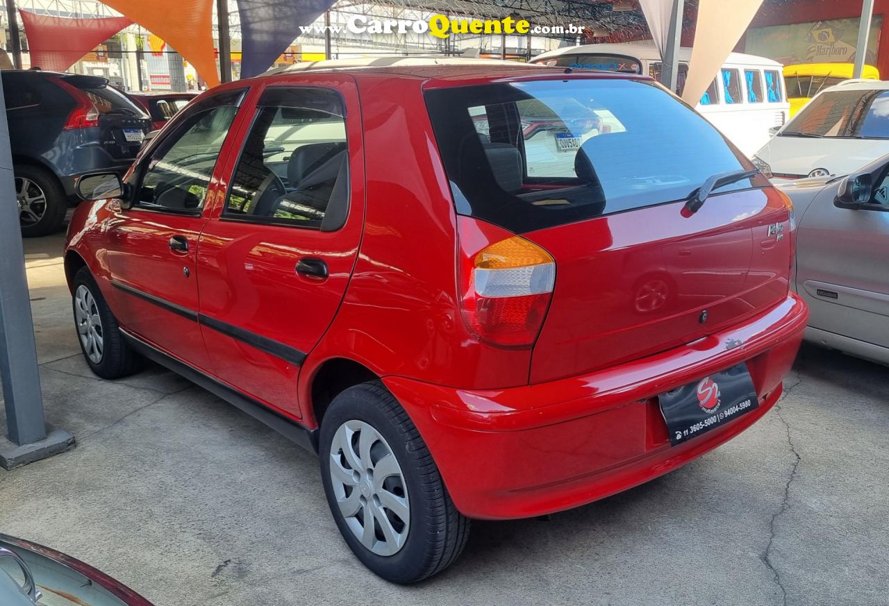 FIAT   FIAT PALIO 1.0 FIRE   VERMELHO 2004 1.0 GASOLINA - Loja