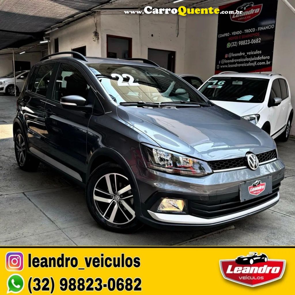 VOLKSWAGEN   FOX XTREME 1.6 FLEX 8V 5P   CINZA 2022 1.6 FLEX - Loja