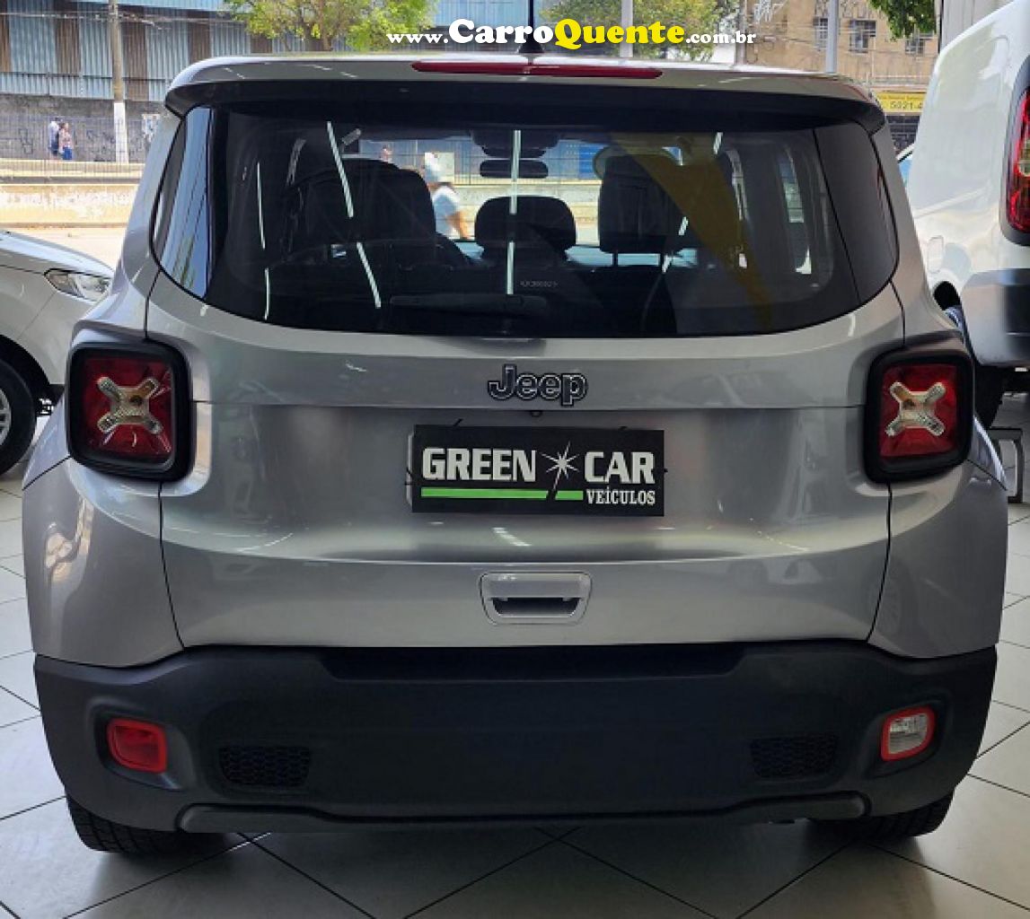 JEEP   RENEGADE1.8 4X2 FLEX 16V AUT.   PRATA 2020 1.8 FLEX - Loja