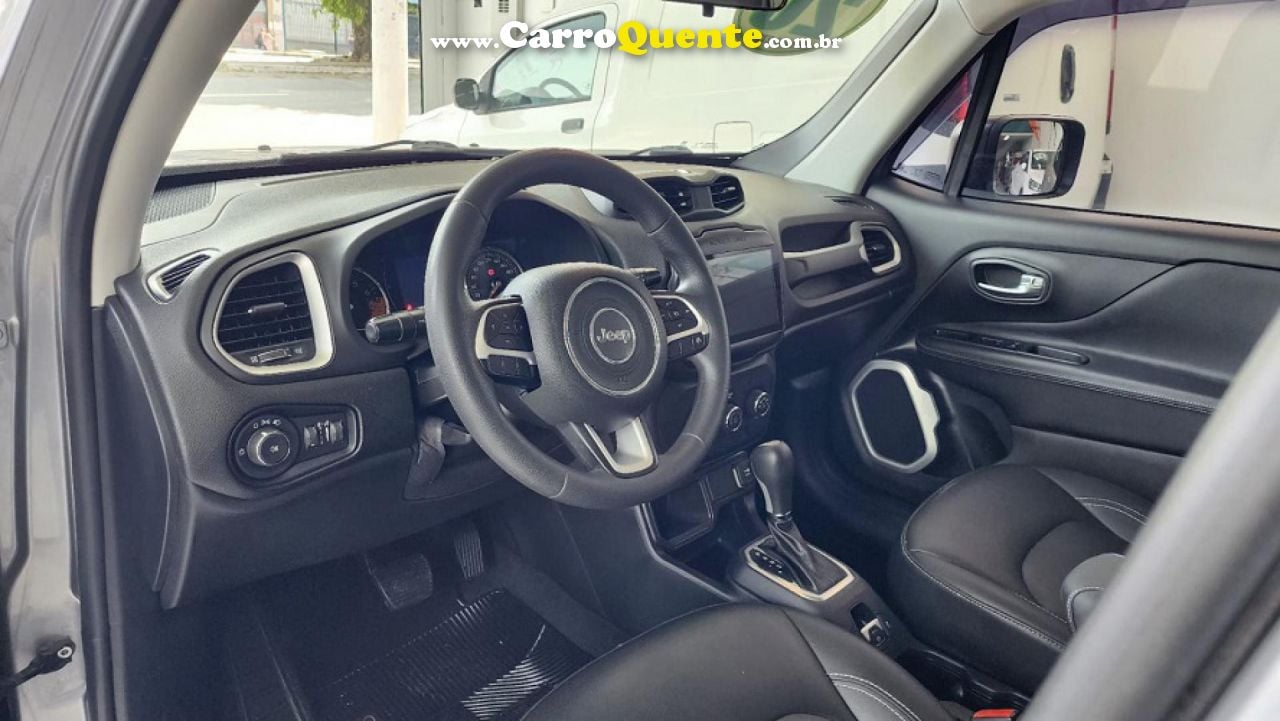 JEEP   RENEGADE1.8 4X2 FLEX 16V AUT.   PRATA 2020 1.8 FLEX - Loja