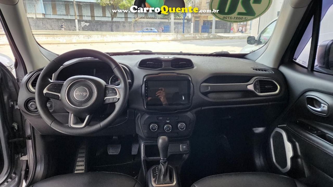 JEEP   RENEGADE1.8 4X2 FLEX 16V AUT.   PRATA 2020 1.8 FLEX - Loja