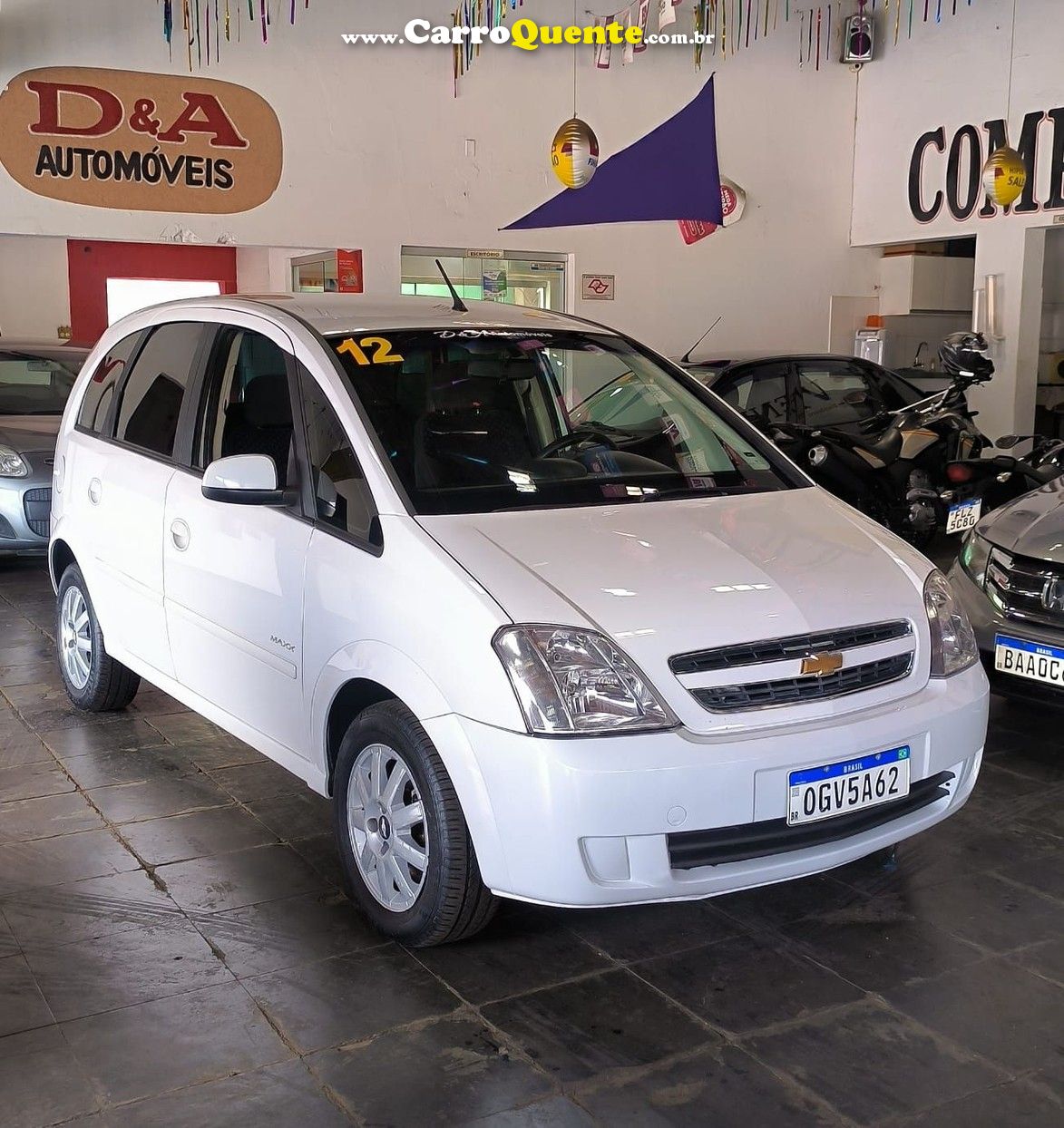 CHEVROLET MERIVA 1.4 MPFI MAXX 8V ECONO 2012 - Loja