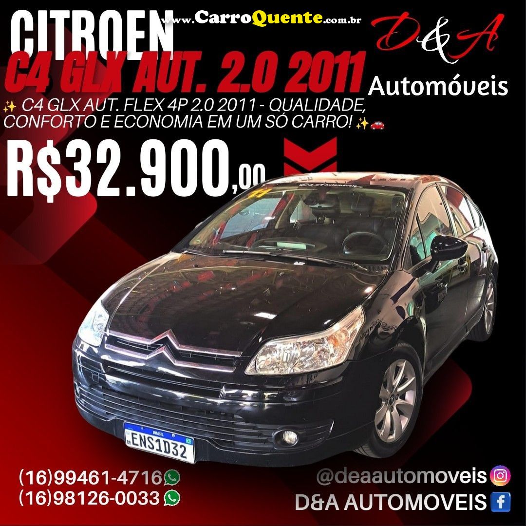 CITROEN C4 2.0 EXCLUSIVE 16V 2011 - Loja