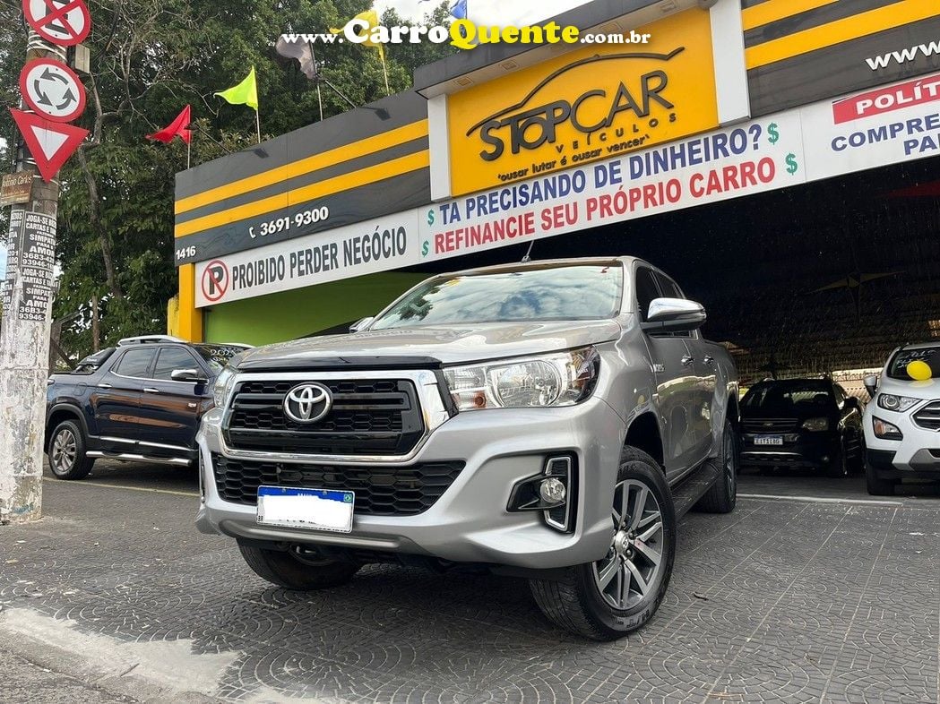 TOYOTA HILUX 2.8 SRV 4X4 CD 16V 2019 - Loja