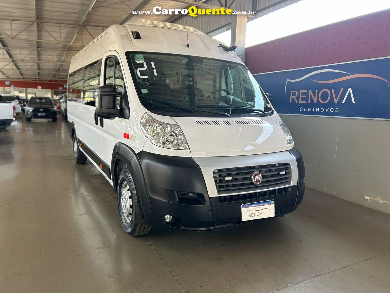 FIAT DUCATO 2.3 MINIBUS TETO ALTO 16V TURBO - Loja