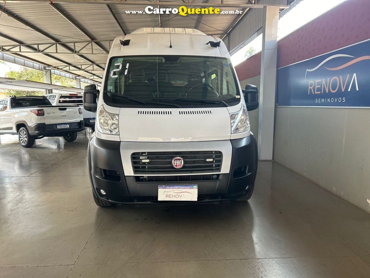 FIAT DUCATO 2.3 MINIBUS TETO ALTO 16V TURBO - Loja