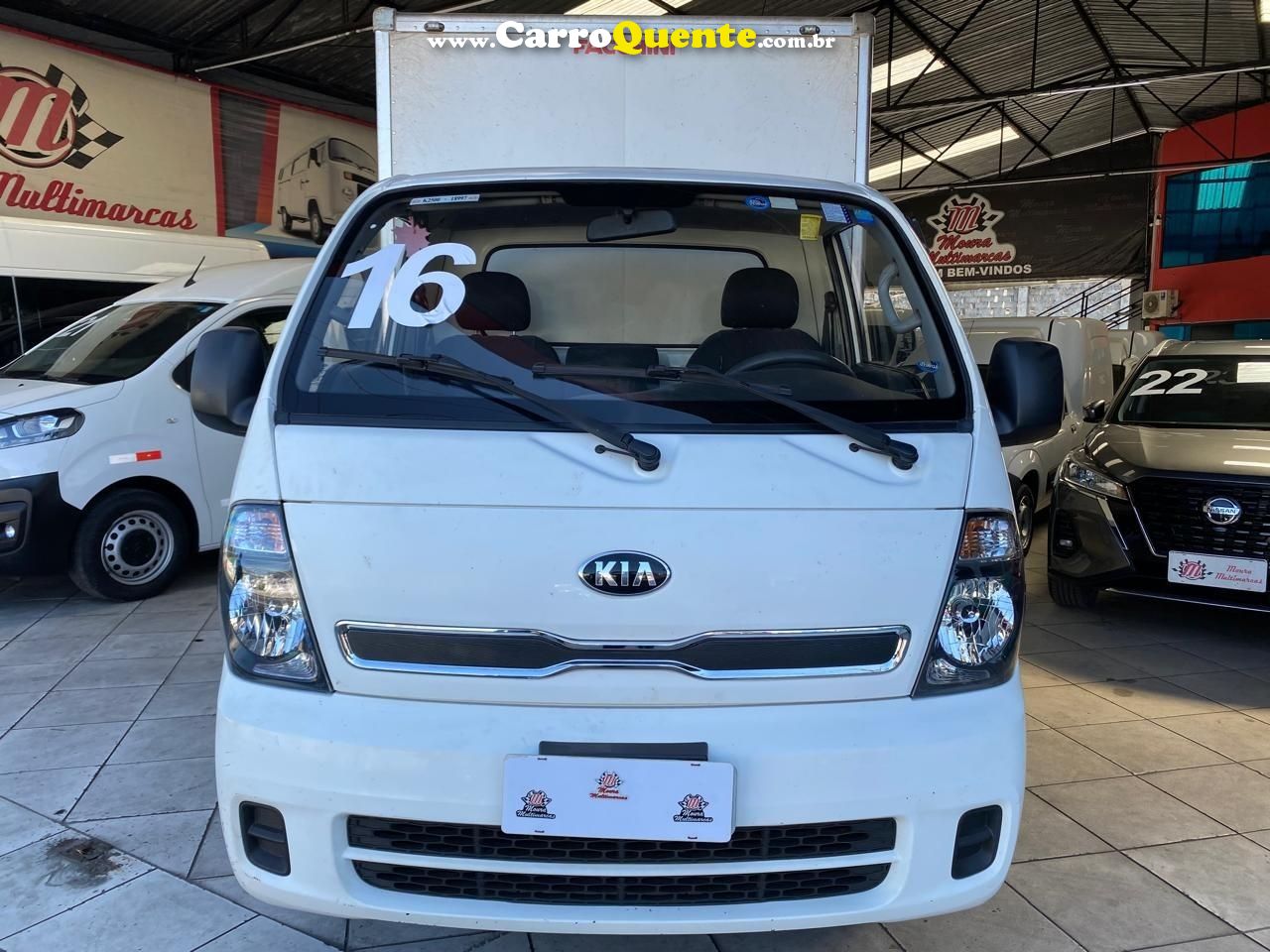 KIA BONGO 2.5 K-2500 4X2 CS TURBO COM BAU 2016 - Loja