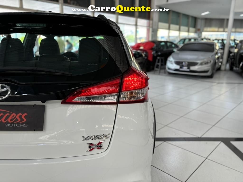 Toyota Yaris 1.5 X Way 16v Flex Multidrive C/ Multimídia Só 82.200 Km - Loja