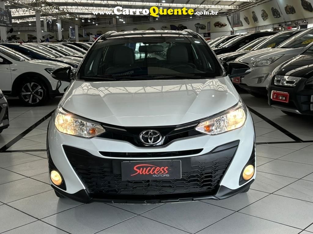 Toyota Yaris 1.5 X Way 16v Flex Multidrive C/ Multimídia Só 82.200 Km - Loja