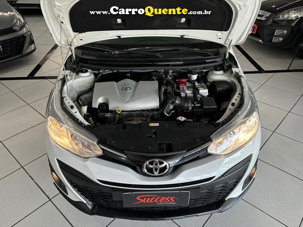 Toyota Yaris 1.5 X Way 16v Flex Multidrive C/ Multimídia Só 82.200 Km - Loja