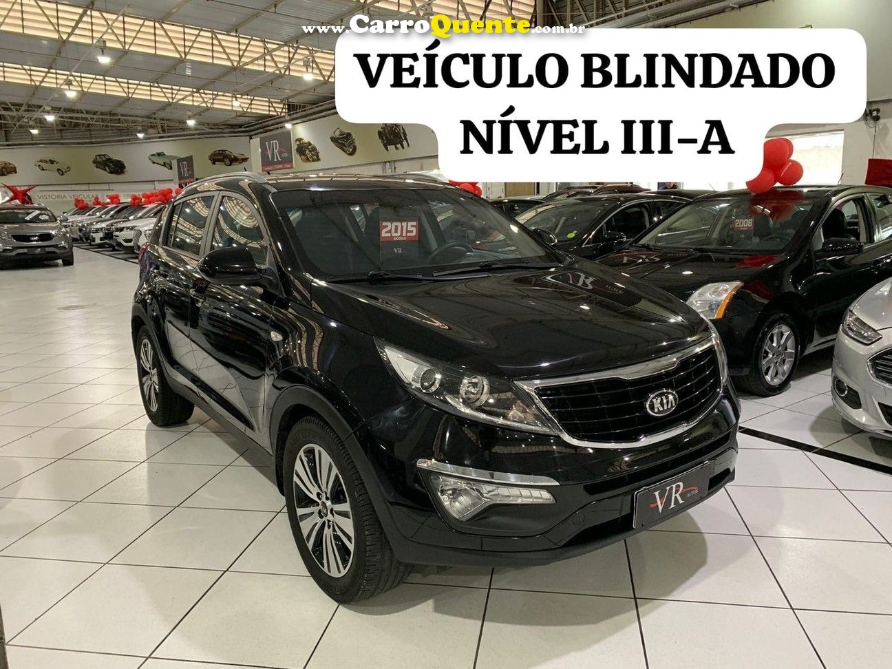 KIA SPORTAGE 2.0 LX 4X2 16V BLINDADA KM81.000 MUITO NOVA!!! - Loja