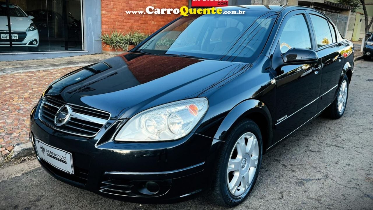 CHEVROLET   VECTRA ELEGAN. 2.0 MPFI 8V FLEXPOWER MEC   PRETO 2008 2.0 FLEX - Loja