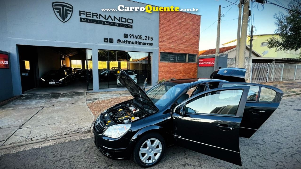 CHEVROLET   VECTRA ELEGAN. 2.0 MPFI 8V FLEXPOWER MEC   PRETO 2008 2.0 FLEX - Loja