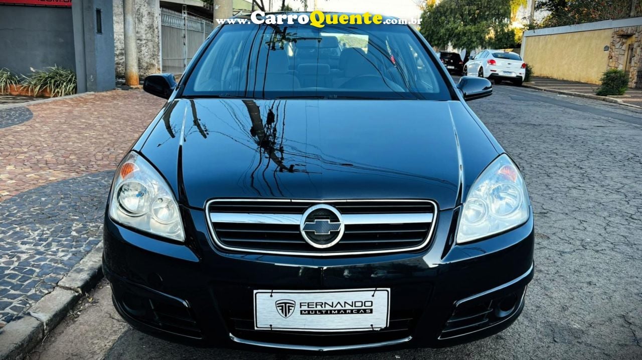 CHEVROLET   VECTRA ELEGAN. 2.0 MPFI 8V FLEXPOWER MEC   PRETO 2008 2.0 FLEX - Loja