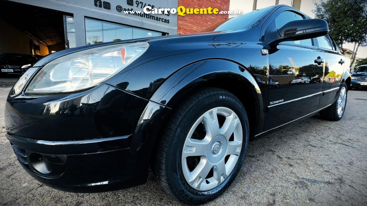 CHEVROLET   VECTRA ELEGAN. 2.0 MPFI 8V FLEXPOWER MEC   PRETO 2008 2.0 FLEX - Loja