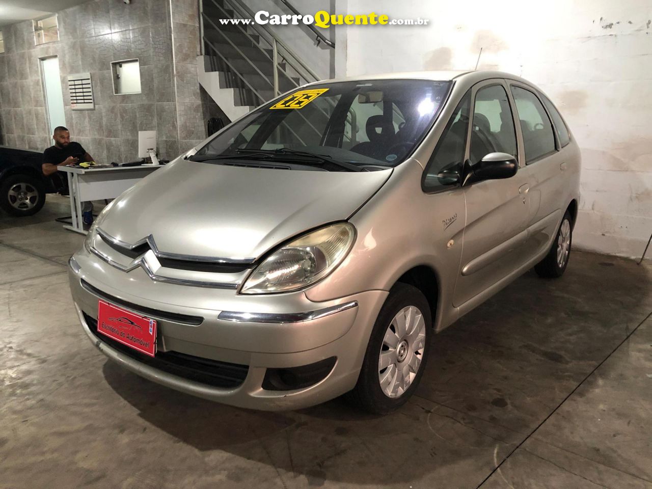 CITROËN   C3 PICASSO GLX 1.6 FLEX 16V 5P AUT.   PRETO 2008 1.6 FLEX - Loja