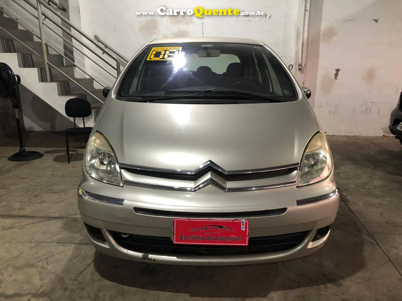 CITROËN   C3 PICASSO GLX 1.6 FLEX 16V 5P AUT.   PRETO 2008 1.6 FLEX - Loja