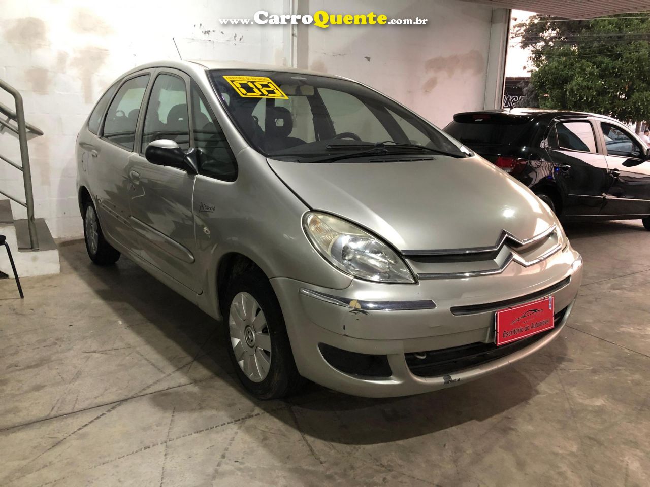 CITROËN   C3 PICASSO GLX 1.6 FLEX 16V 5P AUT.   PRETO 2008 1.6 FLEX - Loja