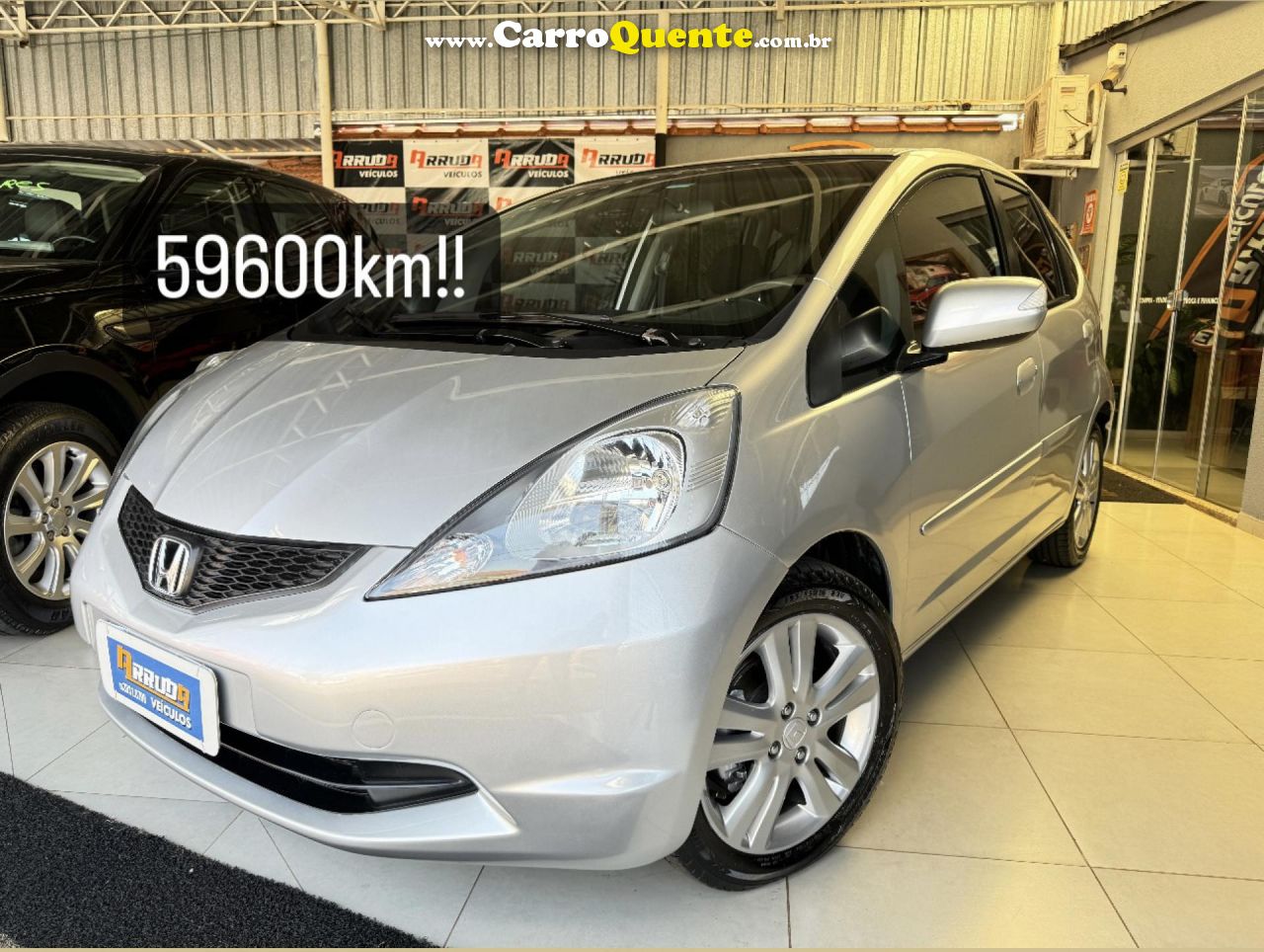 HONDA   FIT EXSEX 1.5 FLEXFLEXONE 16V 5P AUT.   PRATA 2009 1.4 FLEX - Loja