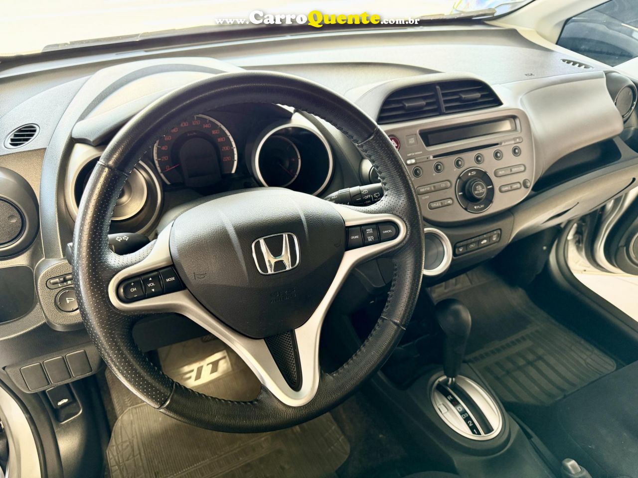 HONDA   FIT EXSEX 1.5 FLEXFLEXONE 16V 5P AUT.   PRATA 2009 1.4 FLEX - Loja