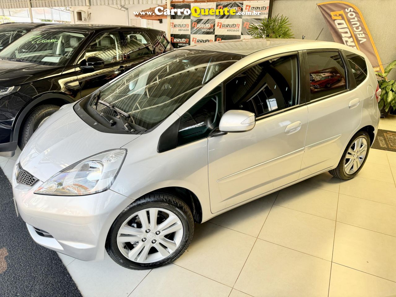 HONDA   FIT EXSEX 1.5 FLEXFLEXONE 16V 5P AUT.   PRATA 2009 1.4 FLEX - Loja