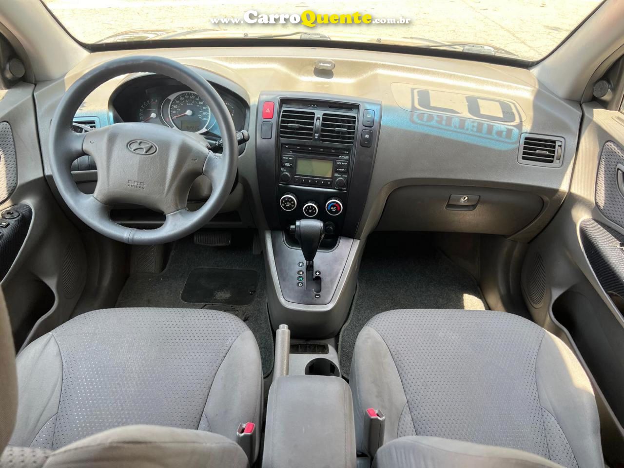 HYUNDAI   TUCSON 2.0 16V AUT.   PRETO 2007 2.0 GASOLINA - Loja