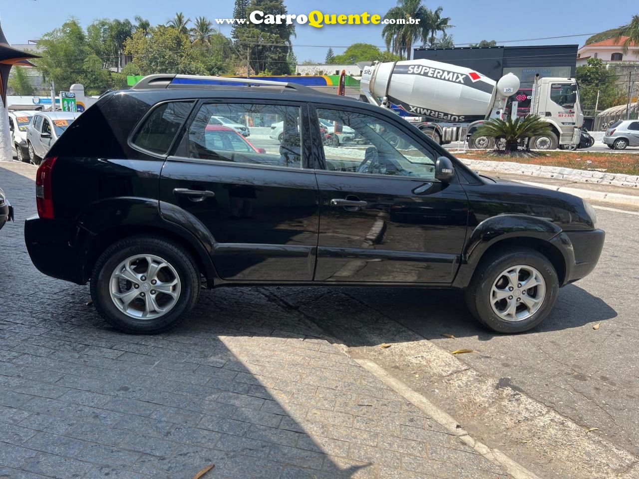 HYUNDAI   TUCSON 2.0 16V AUT.   PRETO 2007 2.0 GASOLINA - Loja