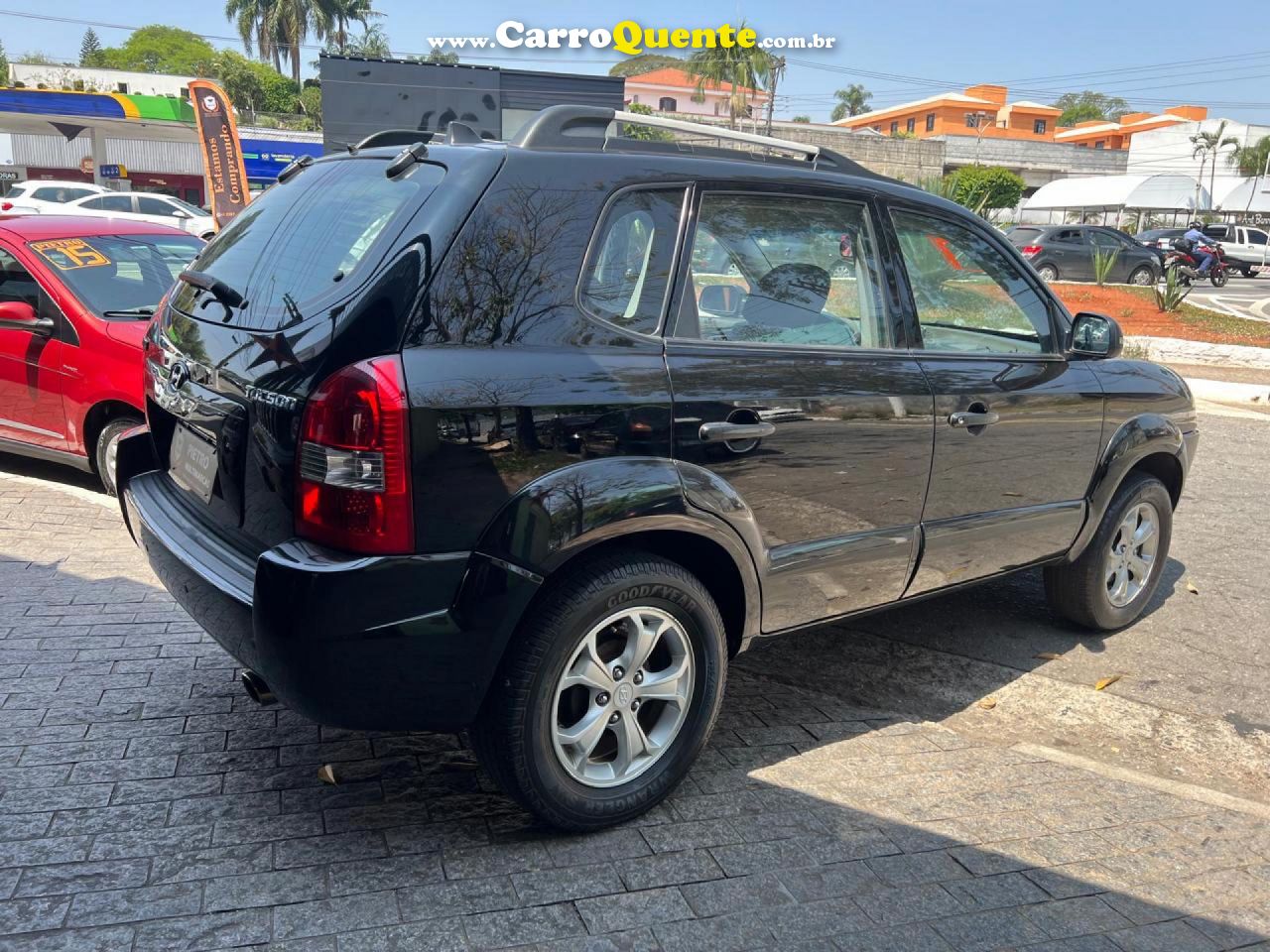 HYUNDAI   TUCSON 2.0 16V AUT.   PRETO 2007 2.0 GASOLINA - Loja