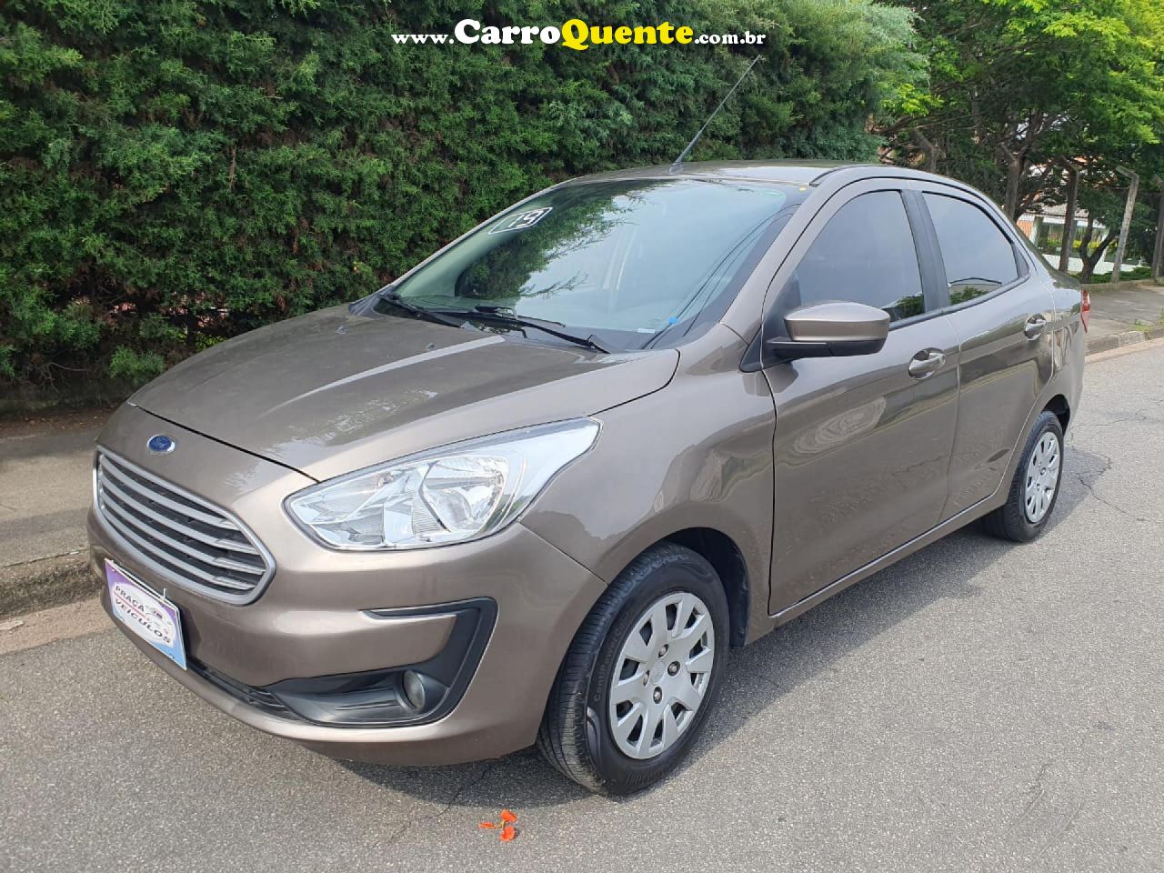 FORD   KA+ SEDAN 1.0 SESE PLUS TIVCT FLEX 4P   CINZA 2019 1.0 FLEX - Loja