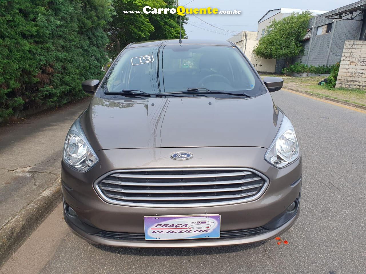 FORD   KA+ SEDAN 1.0 SESE PLUS TIVCT FLEX 4P   CINZA 2019 1.0 FLEX - Loja