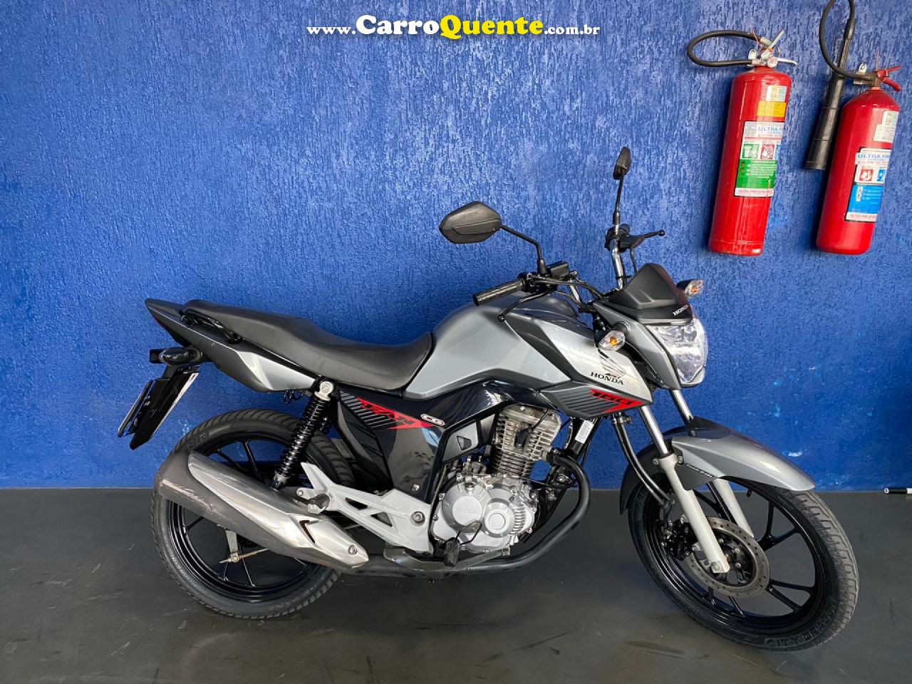 HONDA   CG 160 FAN FLEX   PRATA 2021 160 FLEX - Loja