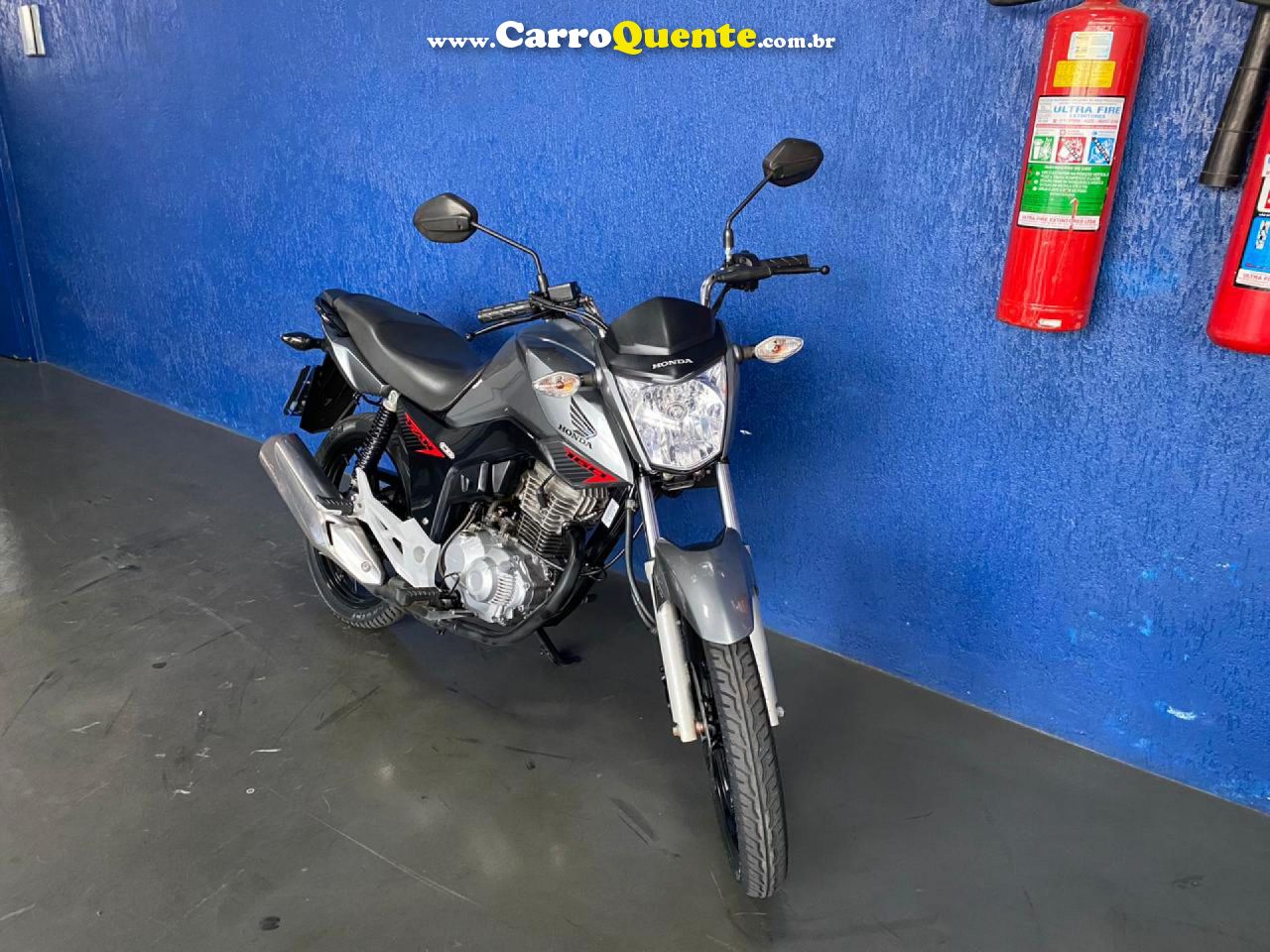 HONDA   CG 160 FAN FLEX   PRATA 2021 160 FLEX - Loja