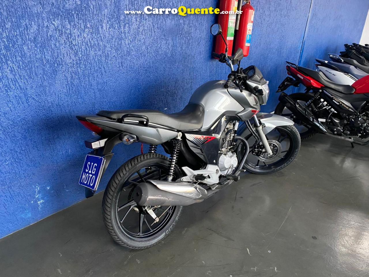 HONDA   CG 160 FAN FLEX   PRATA 2021 160 FLEX - Loja