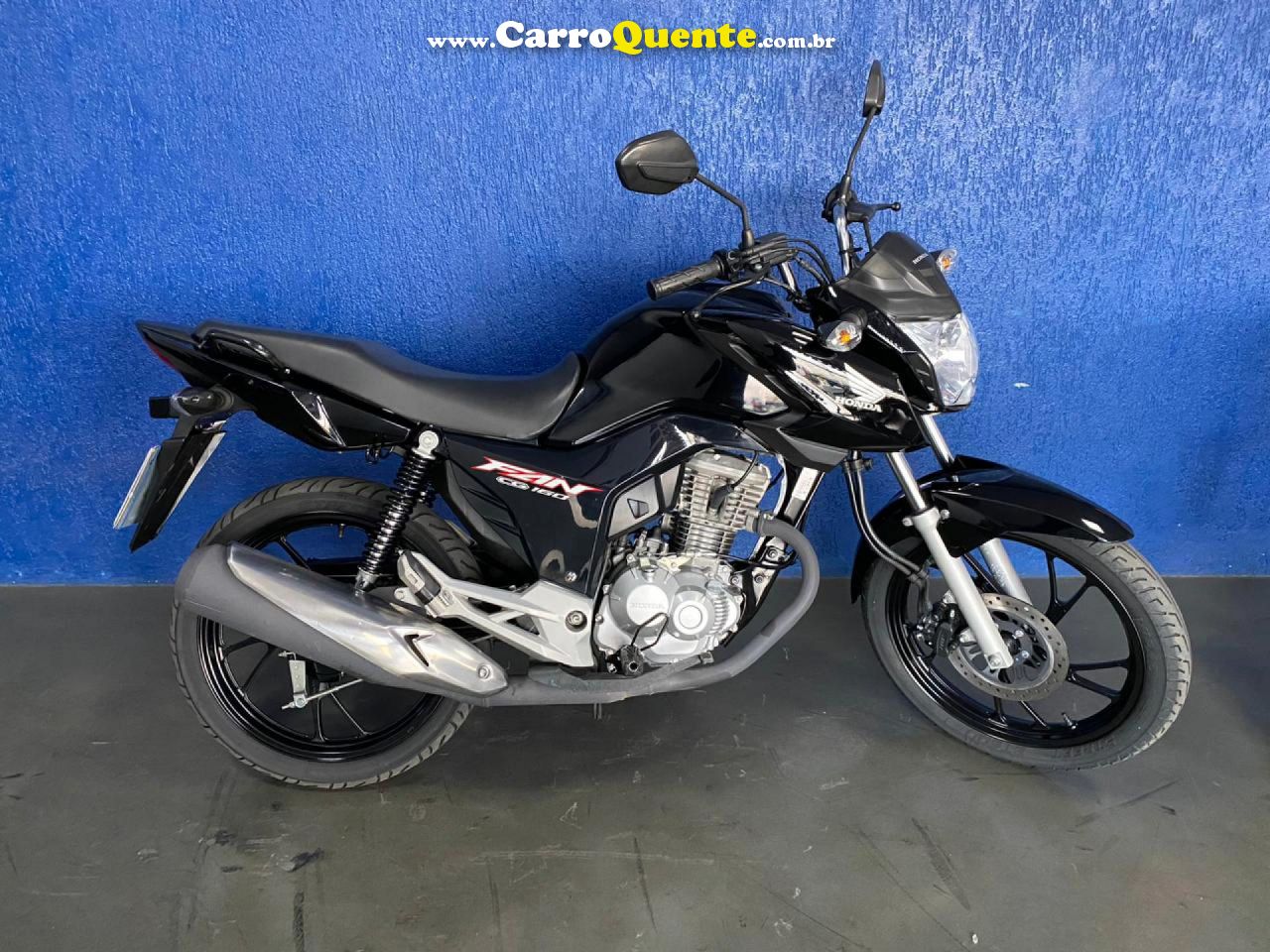 HONDA   CG 160 FAN FLEX   PRETO 2023 160 FLEX - Loja