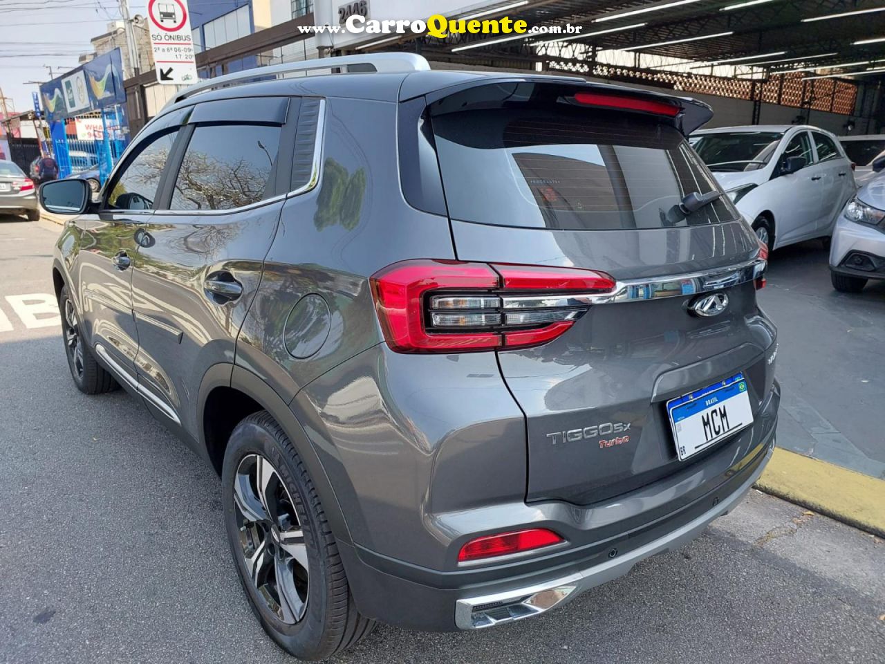 CHERY   TIGGO 5X SPORT 1.5 TURBO FLEX AUT.   CINZA 2024 1.5 FLEX - Loja